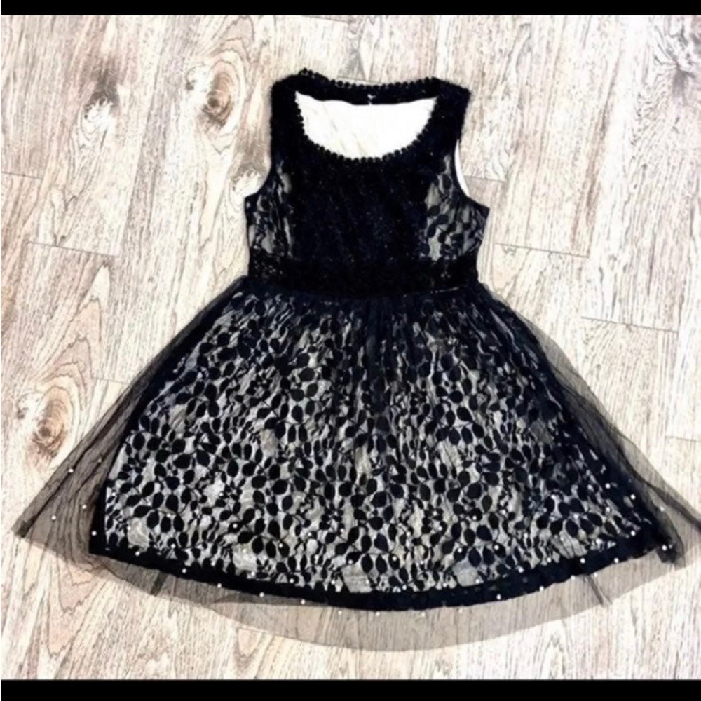 Unique Y2K mini babydoll three-tiered party dress by Rye - Junior Large